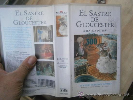 Cinema: EL SASTRE DE GLOUCESTER-vhs dibujos animados .compra minima 6 eu-
