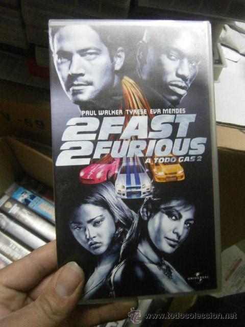 Cin&eacute;ma: A TODO GAS 2-VHS-VENTA MINIMA 10&euro;U//