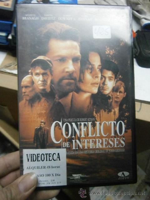 Cin&eacute;ma: CONFLICTO DE INTERES-VHS-COMPRA MINIMA 10&euro; EU-