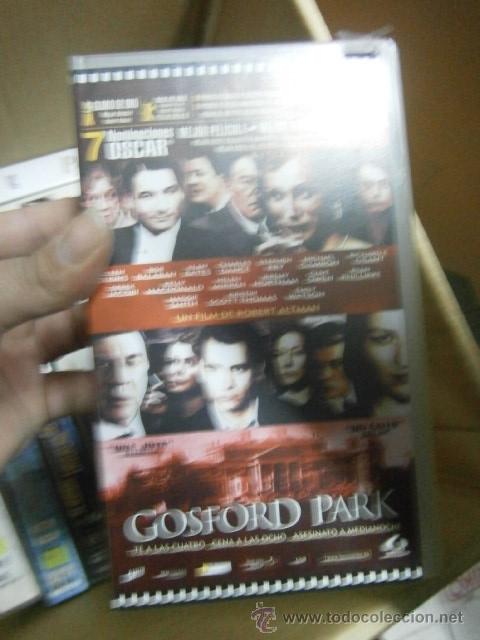 Cin&eacute;ma: GOSFORD PARK--VHS COMPRA MINIMA 10&euro; EU----