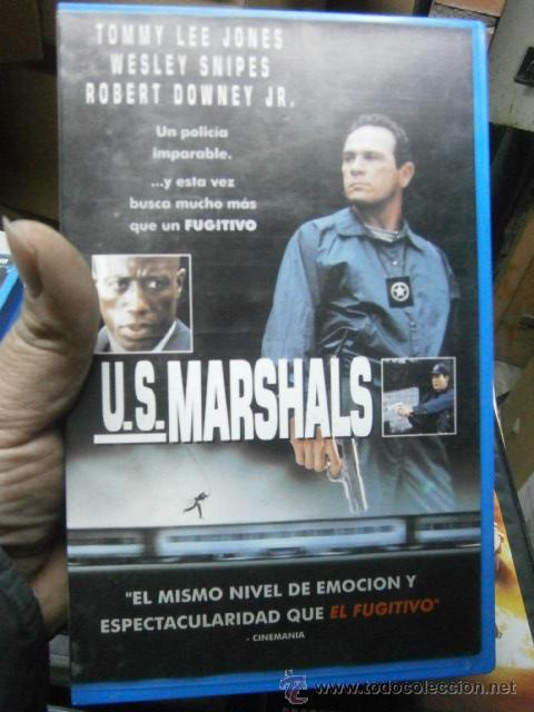 Cine: U.S.MARSHALS--VHS COMPRA MINIMA 10&euro;EU----