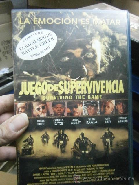 Cine: JUEGO DE SUPERVIVENCIA-VHS-VENTA MINIMA 6 EU