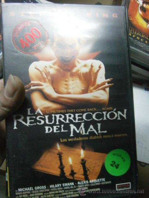 Cin&eacute;ma: LA RESURRECION DEL MAL-VHS.COMPRA MINIMA 10&euro;EU