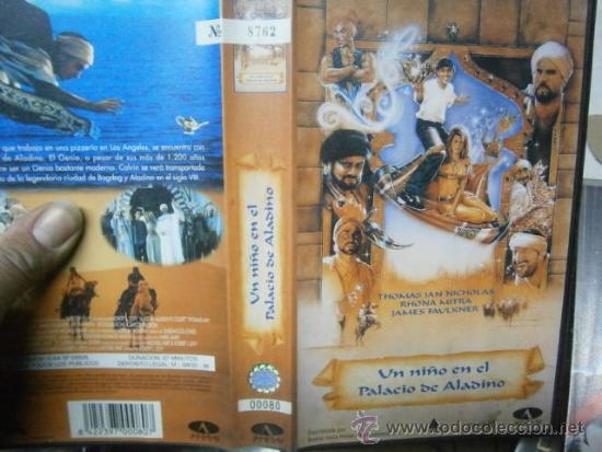 Cin&eacute;ma: UN NI&Ntilde;O EN EL PALACIO DE ALADINO--VHS--VENTA MINIMA 10&euro; EU