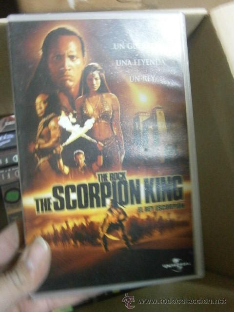Cin&eacute;ma: E&Ntilde; REY ESCORPION--VHS--VENTA MINIMA 10&euro; EU