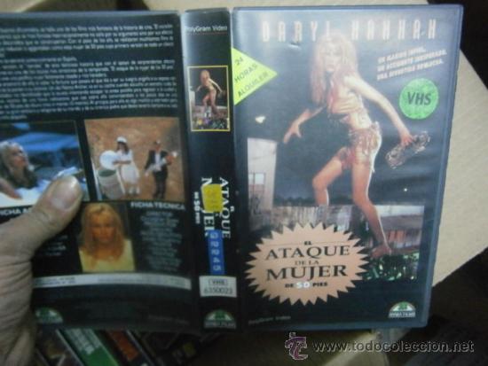 Cin&eacute;ma: EL ATAQUE DE LA MUJER DE 50 PIES--VHS--VENTA MINIMA 6 EU