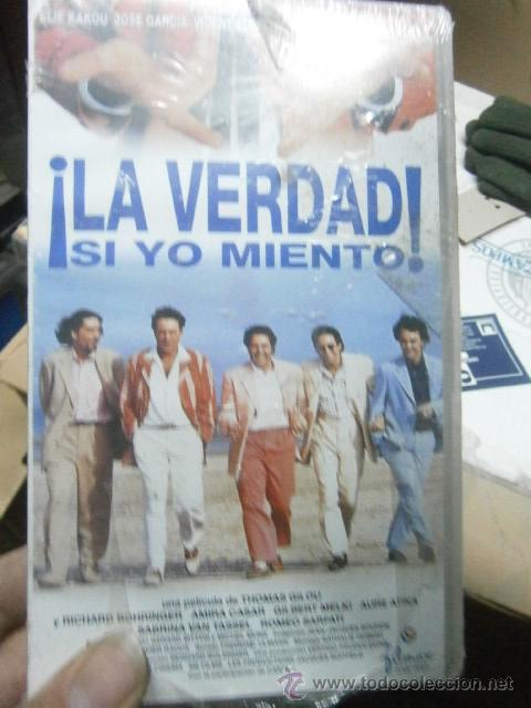 Cinema: LA VERDAD SI YO MIENTO--VHS--VENTA MINIMA 10 EU