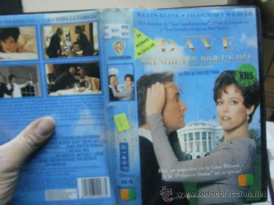 Cin&eacute;ma: DAVE PRESIDENTE POR UN DIA--VHS--COMPRA MINIMA 10&euro;U---