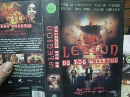 Cinema: LA LEGION DE LOS MUERTOS-VHS-COMPRA MINIMA 10&euro;EU--