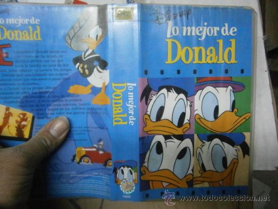 Kino: LO MEJOR DE DONALD-VHS-COMPRA MINIMA 10 EU--