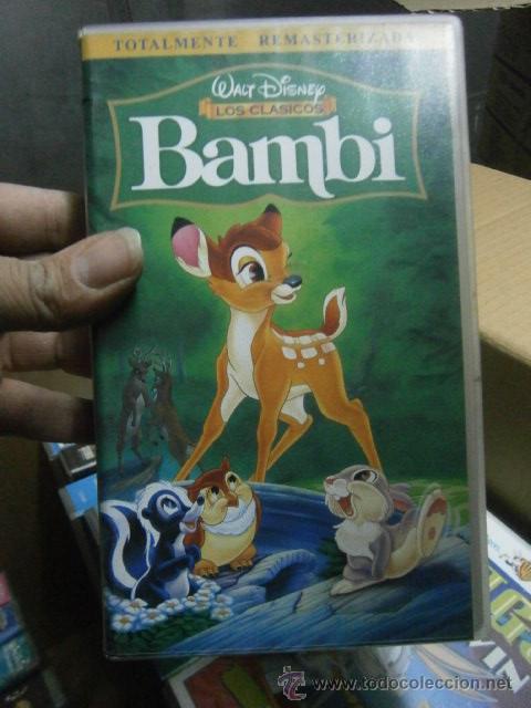Kino: BAMBI-VHS-VENTA MINIMA 10&euro;U-