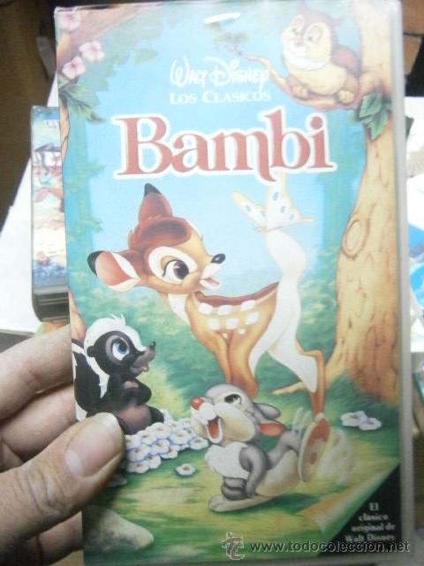 Cinema: BAMBI-VHS-VENTA MINIMA 10&euro; EU-