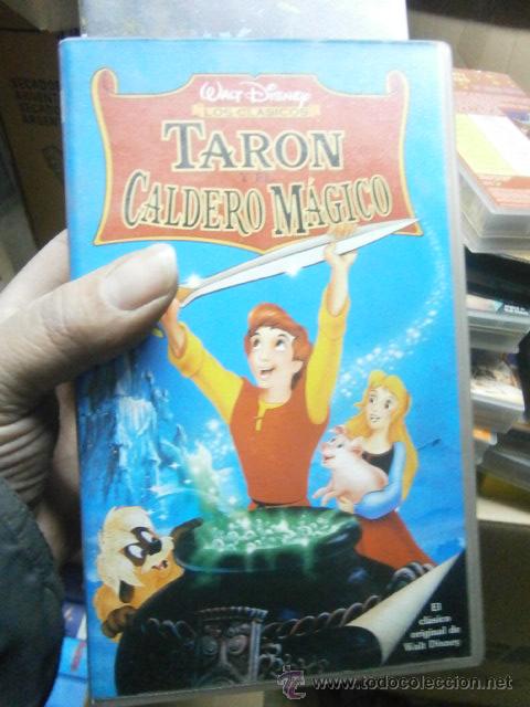 Cinema: TARON Y EL CALDERO MAGICO-VHS-VENTA MINIMA 10&euro;EU--