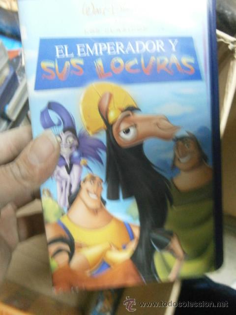 Cinema: EL EMPERADOR Y SUS LOCURAS-VHS-COMPRA MINIMA 10&euro; EU--