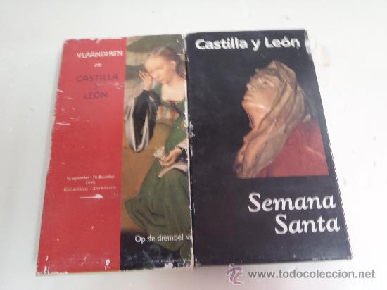 Cine: DOS CINTAS VHS SEMANA SANTA CASTILLA Y LEON