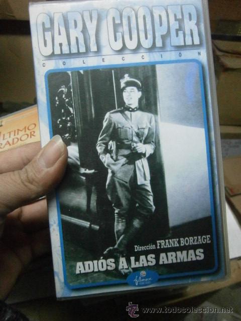 Cinema: ADIOS A LAS ARMAS-VHS -COMPRA MINIMA 6 EU-