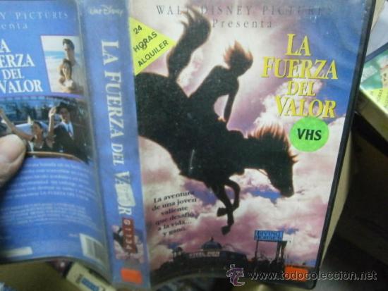 Cinema: LA FUERZA DEL VALOR-VHS -COMPRA MINIMA 10&euro; EU-