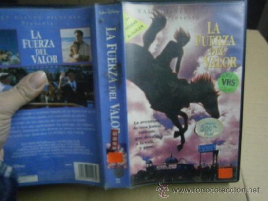 Cinema: LA FUERZA DEL VALOR-VHS -COMPRA MINIMA 10&euro; EU-