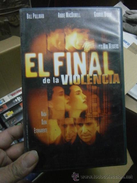 Cinema: EL FINAL DE LA VIOLENCIA--VHS--VENTA MINIMA 10&euro;EU