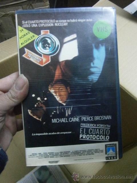 Cinema: EL CUARTO PROTOCOLO-VHS.COMPRA MINIMA 10&euro; EU