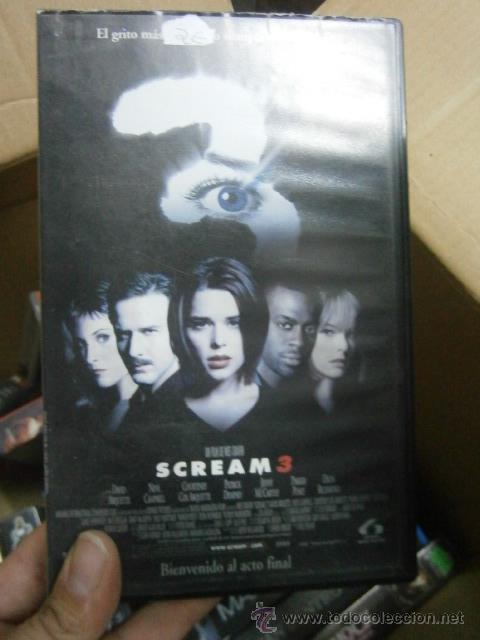 Cin&eacute;ma: SCREAM-3 VHS.COMPRA MINIMA 10&euro;EU