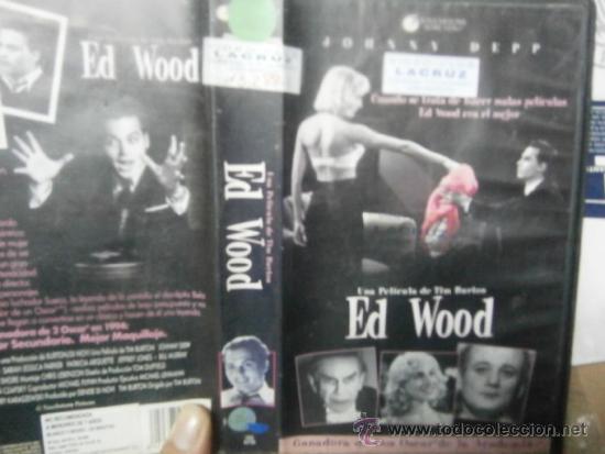 Cine: ED WOOD-VHS -COMPRA MINIMA EU-
