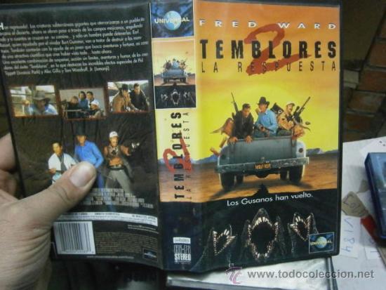 Cine: TEMBLORES 2-VHS-COMPRA MINIMA 6 EU