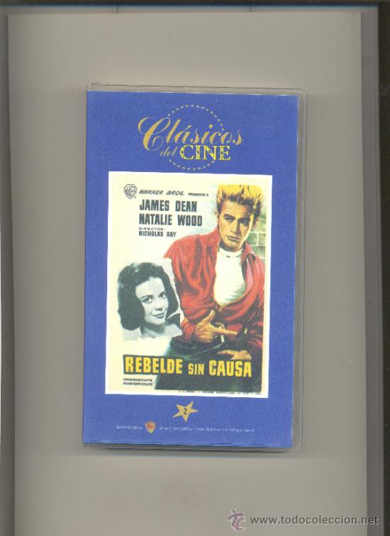 Kino: REBELDE SIN CAUSA. &rdquo;CLASICOS DEL CINE N&ordm; 2&rdquo;. CINE EN VHS.