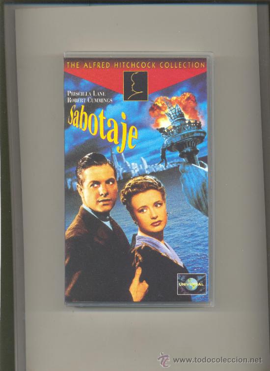 Cine: SABOTAJE. &rdquo;THE ALFRED HITCHCOCK COLLECTION&rdquo;. CINE EN VHS.