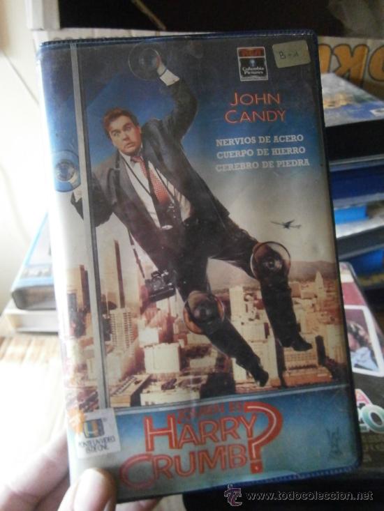 Cinema: QUIEN ES HARRY CRUMB-VHS--COMPRA MINIMA --