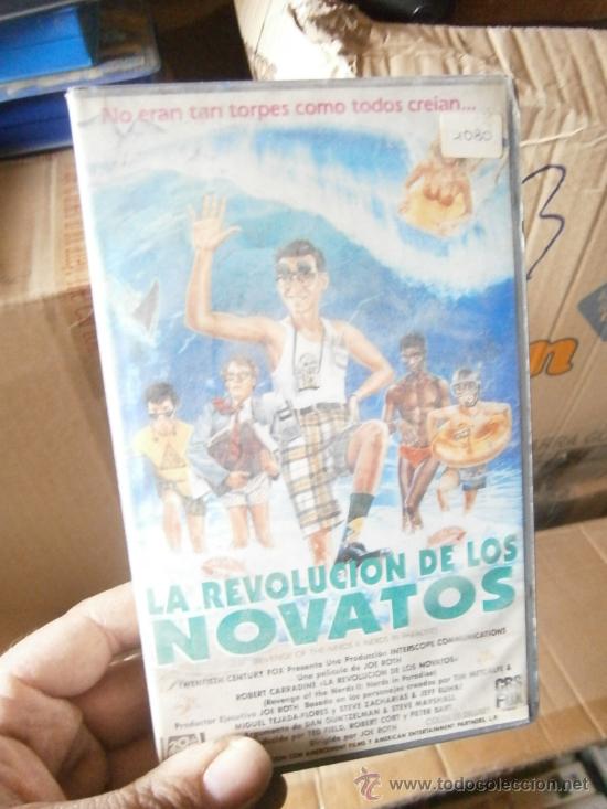 Cinema: LA REVOLUCION DE LOS NOVATOS-VHS--COMPRA MINIMA 6 EU---