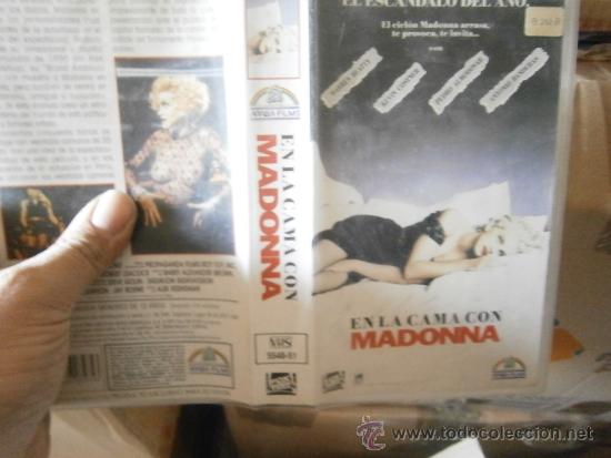 Cine: EN LA CAMA CON MADONNA-VHS