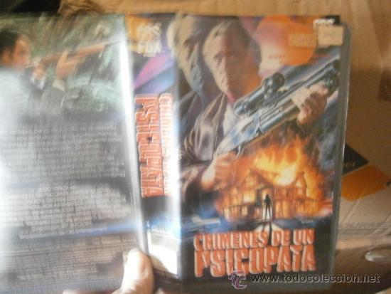 Kino: CRIMENES DE UN PSICOPATA-VHS