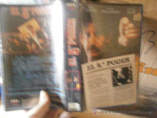 Kino: EL 5 PODER-VHS-COMPRA MINIMA 10&euro; EU--