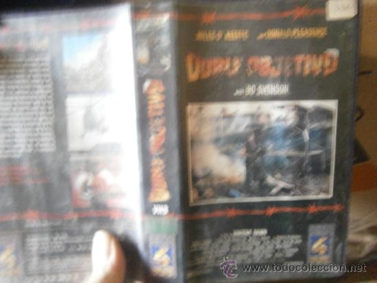 Kino: DOBLE OBJETIVO-VHS-COMPRA MINIMA 10&euro; EU--