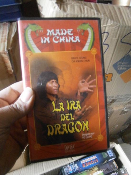 Kino: LA IRA DEL DRAGON-VHS-COMPRA MINIMA 6 EU