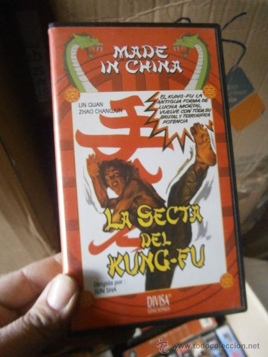 Cine: LA SECTA DEL KUNG FU-VHS-COMPRA MINIMA 6 EU
