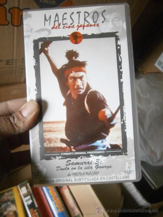 Kino: SAMURAI 3-VHS-COMPRA MINIMA 10&euro;EU