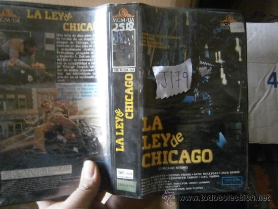 Kino: LA LEY DE CHICAGO-VHS caja grande