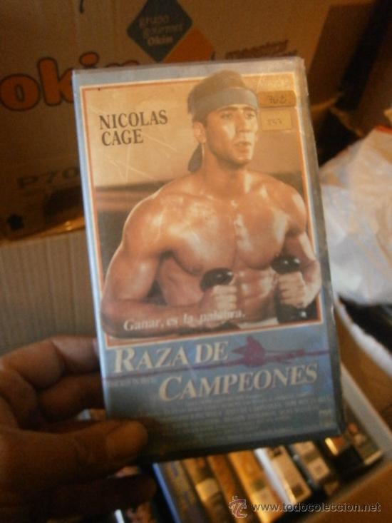 Cine: RAZA DE CAMPEONES-VHS - Foto 1
