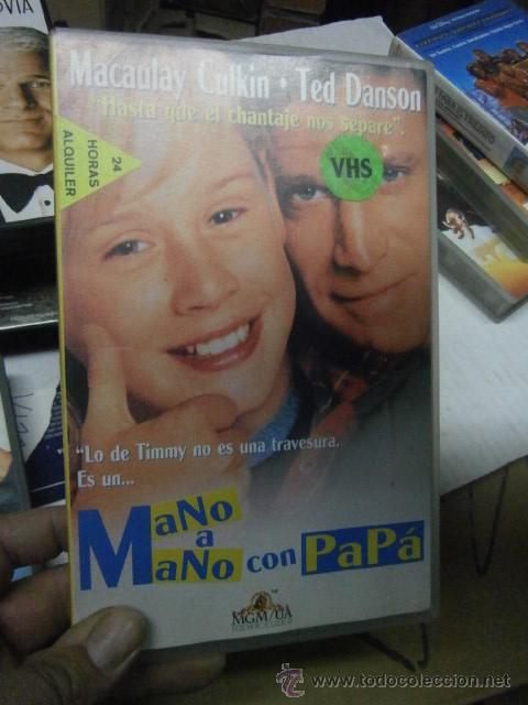 Cine: MANO A MANO CON PAPA-VHS-COMPRA MINIMA 6 EU--