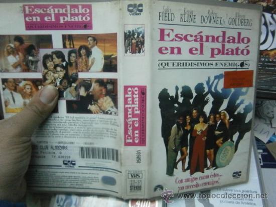 Cine: ESCANDALO EN EL PLATO-VHS--COMPRA MINIMA 6 EU---