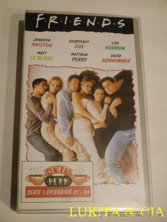 Kino: VHS DE LA SERIE FRIENDS  -  SERIE 1 - EPISODIOS 21 - 24