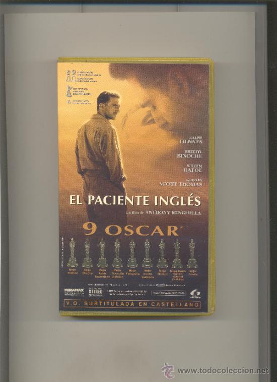 Cine: EL PACIENTE INGLES. CINE EN VHS. - Foto 1
