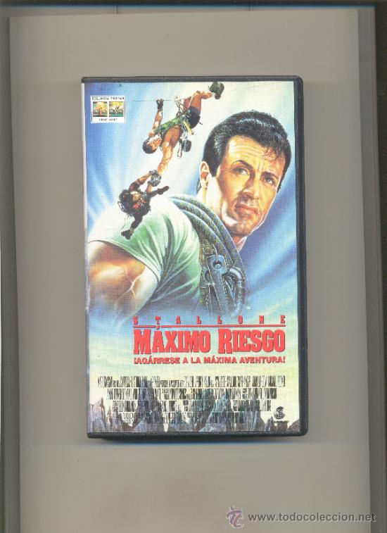 Cine: MAXIMO RIESGO. CINE EN VHS. - Foto 1