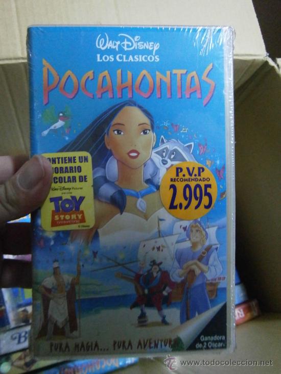 Cine: POCAHONTAS-VHS NUEVO