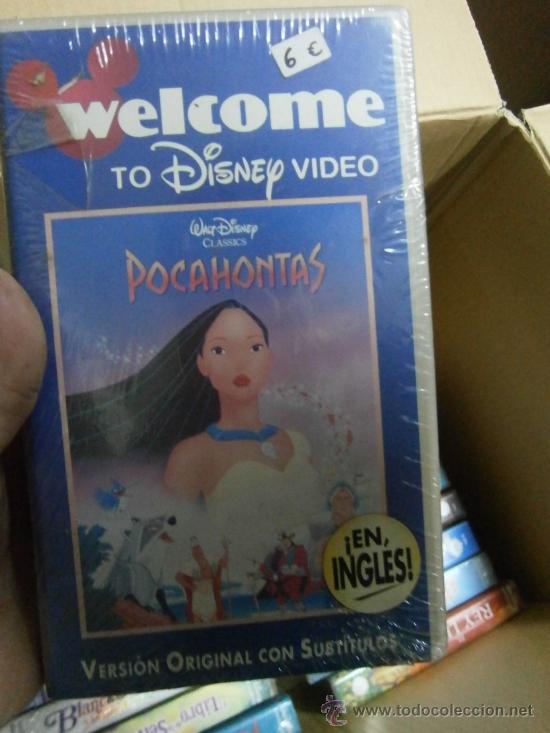 Cine: POCAHONTAS-VHS NUEVO-V.O