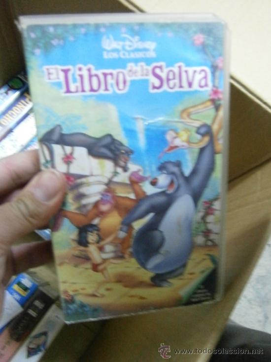Cine: VHS-EL LIBRO DE LA SELVA-VHS(COMPRA MINIMA 10 EURO--)
