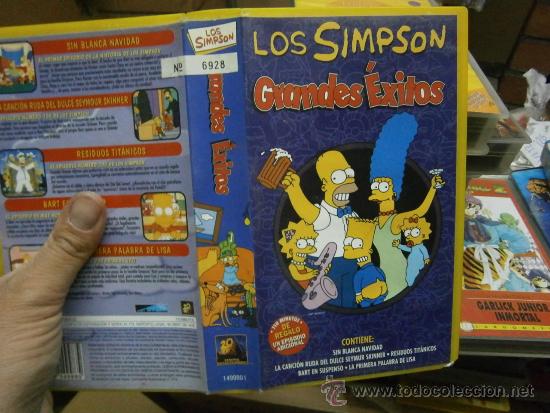 Cine: LOS SIMPSON-VHS-COMPRA MINIMA 10&euro;EU--