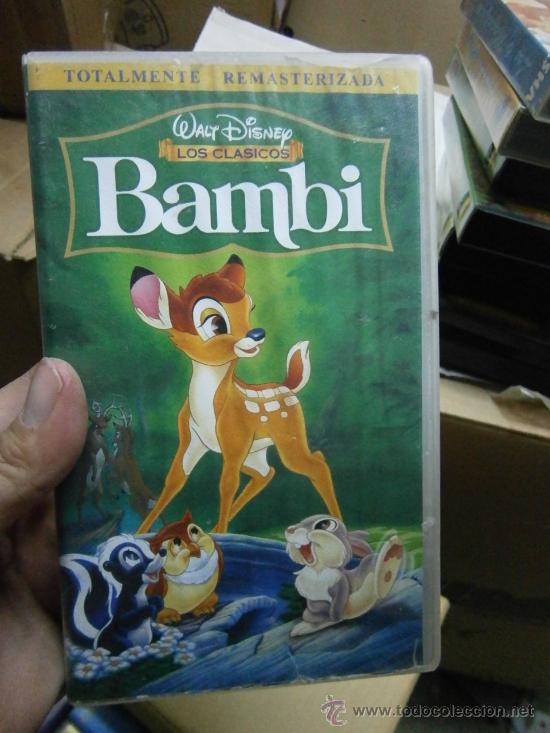 Cine: BAMBI-VHS-VENTA MINIMA 10 EU-